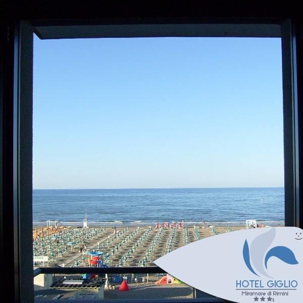 Hotel Giglio Rímini Exterior foto